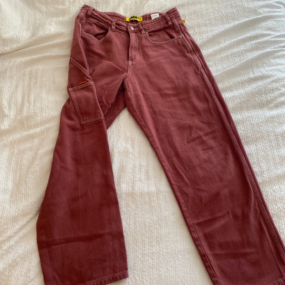 Butter Goods Worldwide Inc. Red Jeans